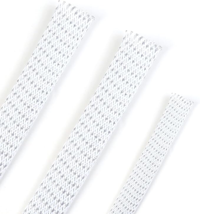 25ft PET Expandable Braided Cable Sleeve 1/6inch Pet Braided Cable Sleeve by PursuingaBetterLife