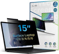 SenseAGE Magnetic Privacy Screen Protector for Surface Laptop 15 inch (6/5/4/3/2/1), Removable Anti-Glare Blue Light Filter, Compatible with Surface Laptop 15"