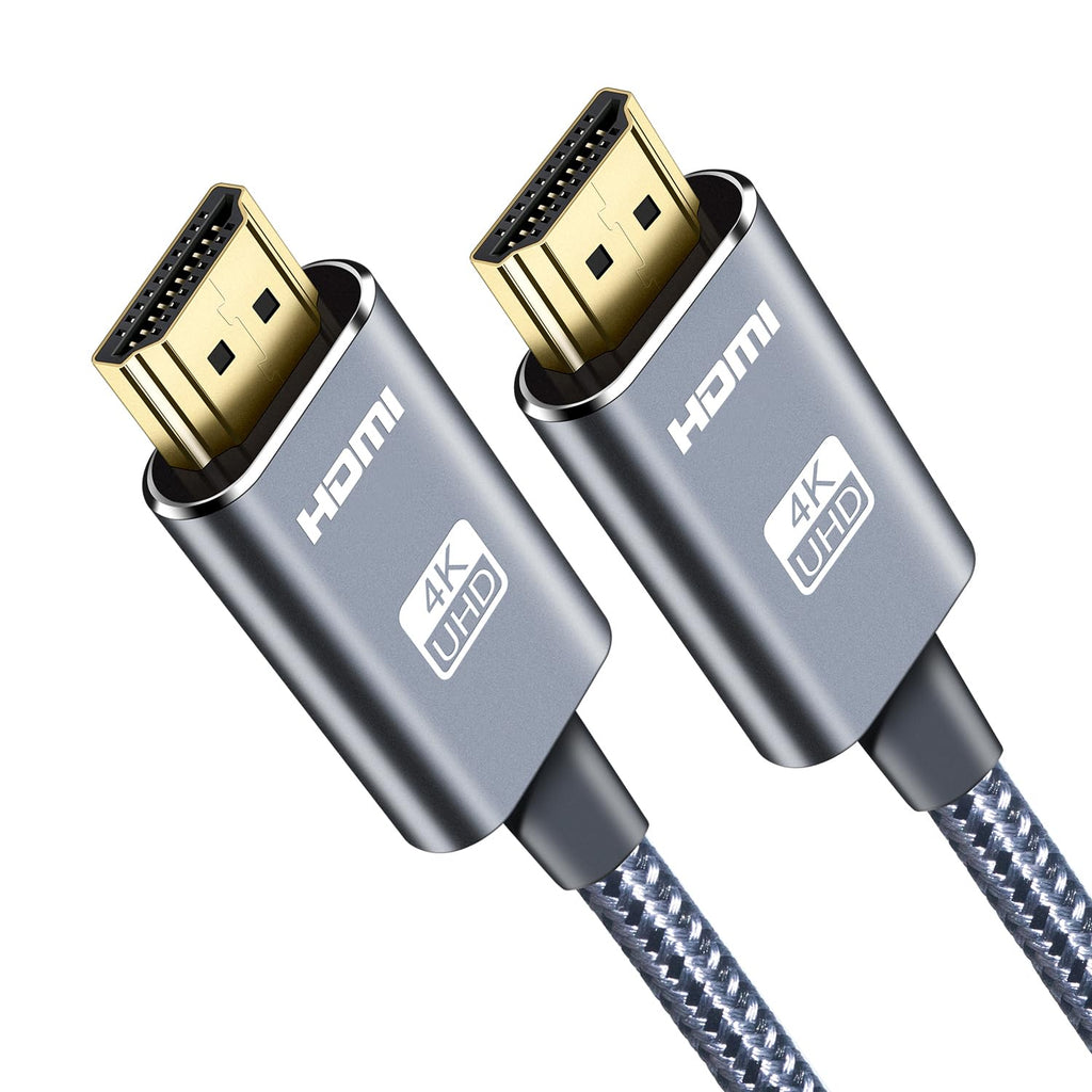 LEADSTAR HDMI Cable 4K 20 ft / 6m, High Speed HDMI 2.0 Cord Braided | 4K@60Hz, Ultra HD, 2160p, ARC, HDR, 3D, HDCP 2.2 | for Xbox, PS5, TV, Laptop, Monitor
