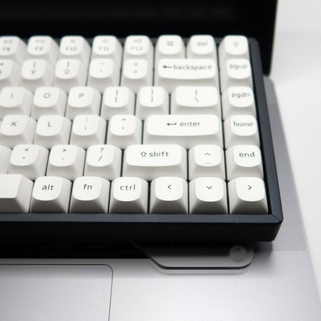 Kado Lift Riser Acrylic for External Keyboard, Frosted Transparent, Office Gaming Laptop Keyboard Cover Mechanical 40%/60%/65%/70% Stand Holder Made for MacBook Air/Pro 13"/14"/15"/16"