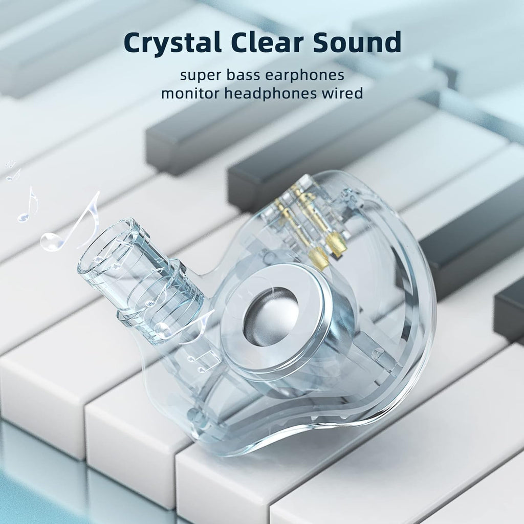 KBEAR KS1 USB C Headphones Crystal Clear Sound Earphones for Samsung Galaxy s23 s22 s21 s20 Ultra, Type C Earphone with Microphone Volume Control for Singers Musician