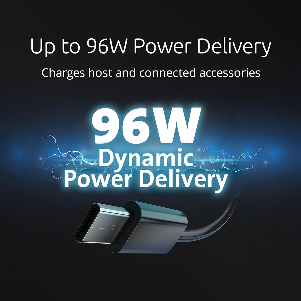 Kensington SD5768T EQ Thunderbolt 4 Docking Station, Dual 4K@60Hz via HDMI/TB4 Ports, 96W Charging, SD/Micro SD Card Slots, Ethernet, Audio, Supports Thunderbolt Share (K35381NA)