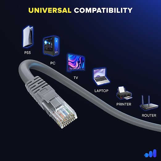 Maximm Cat 6 Ethernet Cable 1.5 ft - Image 6