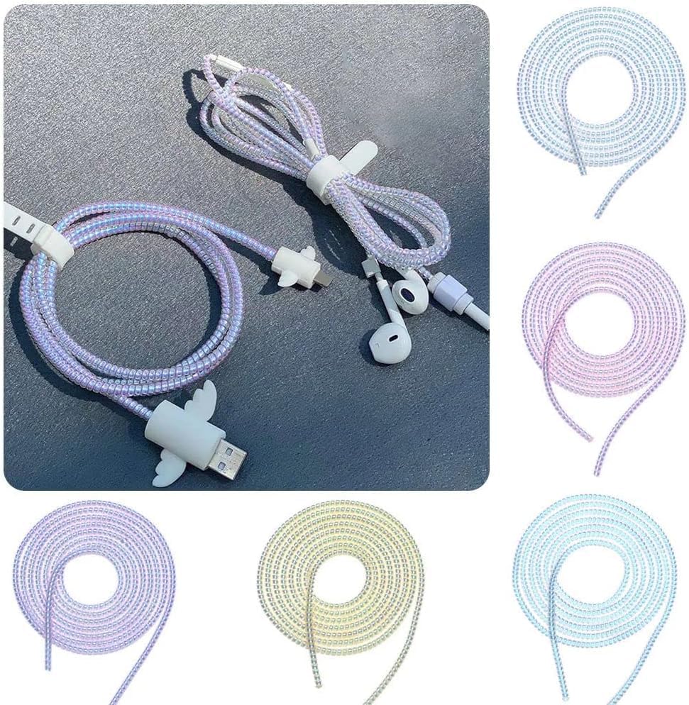 Spiral Cable Protector, 1.5m (4.92ft), White