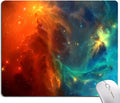 Hokafenle Mouse Pad, Square Personalized Computer Mouse Pads with Galaxy Design, Washable Mouse Mat, Gaming Office Home Non-Slip Rubber Base Mousepad