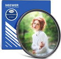 NEEWER 72mm Black Diffusion 1/4 Filter Dreamy Soft Cinematic Effect Filter by Neewer