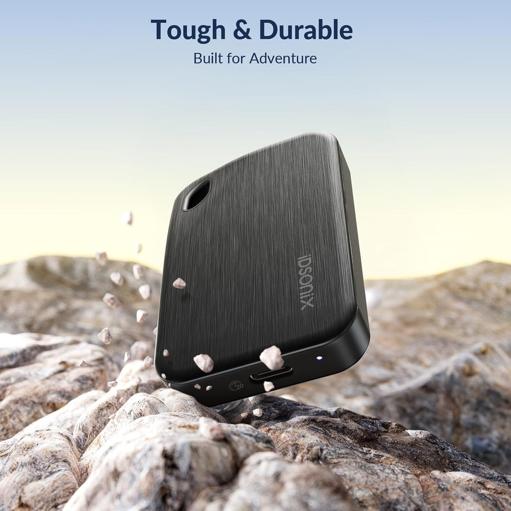 iDsonix 2TB External SSD, Portable Hard Drive USB 3.2 GEN 2x2 up to 2000MB/s, Portable SSD USB C External Solid State Drive for Xbox, PS5, PC, Laptop, Mac, Desktop, Tablet and Camera, i20