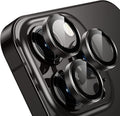 WSKEN for iPhone 14 Pro/iPhone 14 Pro Max Camera Lens Protector,[Night Shooting Mode] HD Tempered Metal Glass Camera Screen Protector Cover Film Accessories, Black