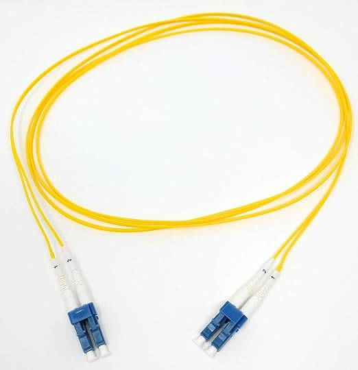 5 Meter Singlemode Duplex 1.2mm Ultra High Density Fiber Optic Cable by UltraSpecCables