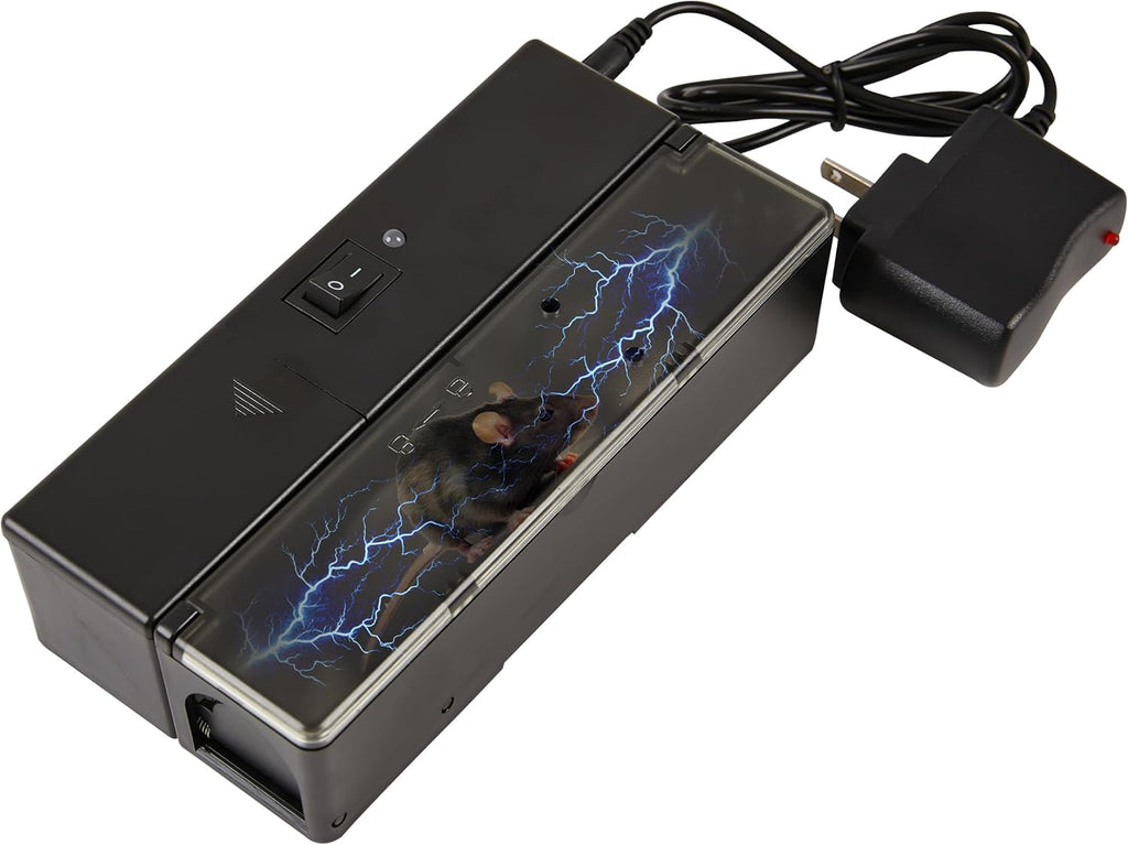 GSS Electric Mouse Trap, Smart Mouse Traps Indoor for Home,Reusable Mice Traps, AC/Battery Powered, Easy Clean