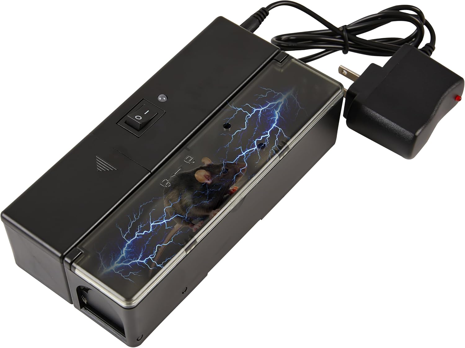 GSS Electric Mouse Trap, Smart Mouse Traps Indoor for Home,Reusable Mice Traps, AC/Battery Powered, Easy Clean