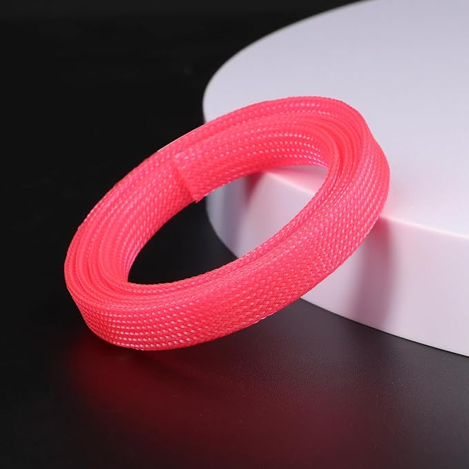 25ft PET Expandable Braided Cable Sleeve 1 inch Pet Braided Cable Sleeve - Image 3