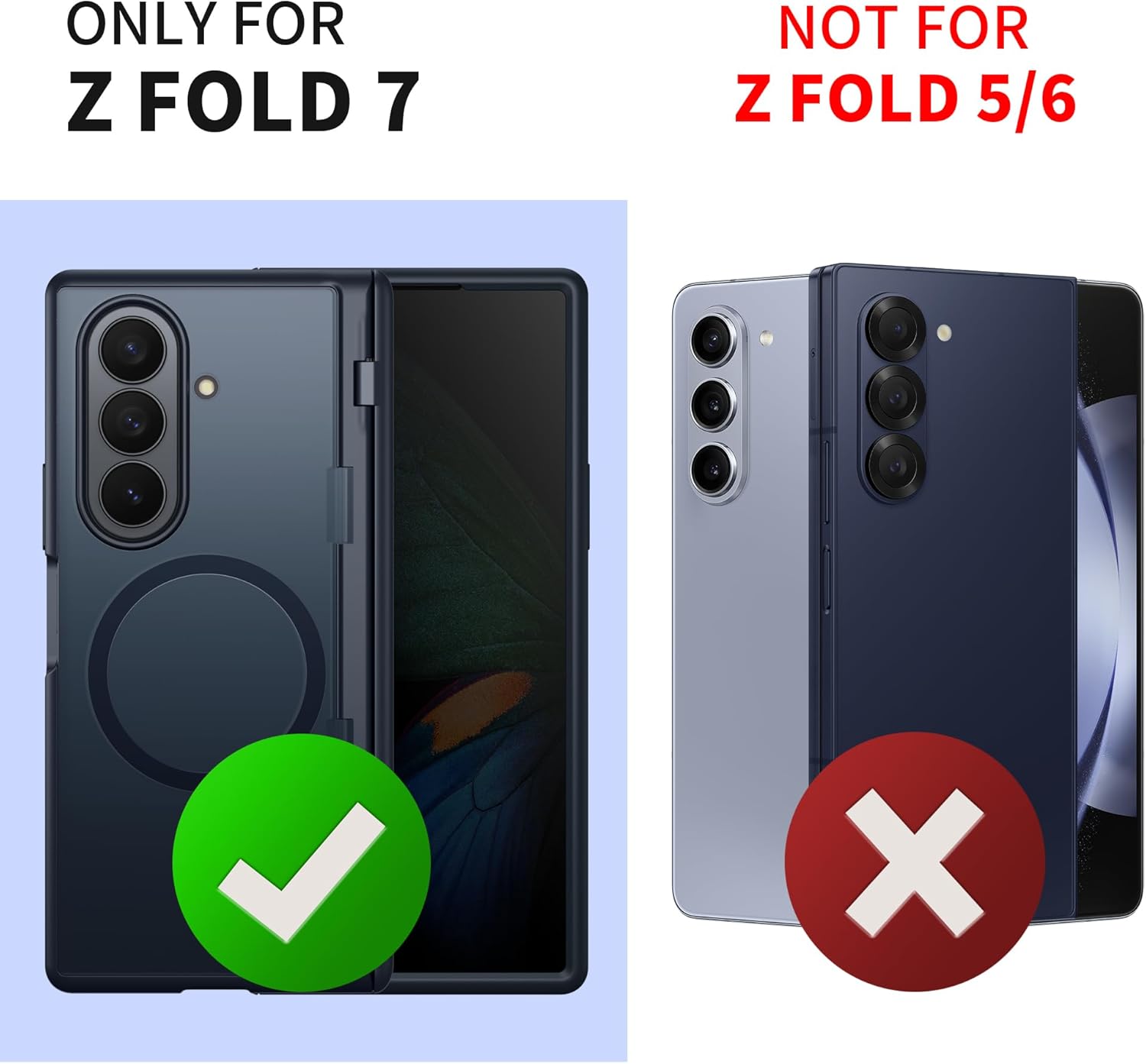MOBOSI for Z Fold 7 Case with Privacy Screen Protector, [Compatible with Magsafe], [Built-in Kickstand & Full Body Hinge Protection] Magnetic Slim Phone Case for Samsung Galaxy Z Fold7, Black