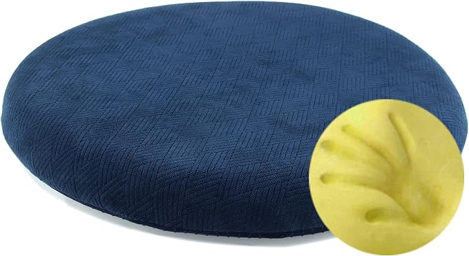 Sigmat Memory Foam Seat Cushion Anti-Slip Soft Round Stool Cushion Chair Pad 15 by Sigmat