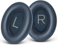 GEVO Replacement Ear Pads for Bose QC45, Ear Cushions for Bose QuietComfort 45 (QC45) & Quiet Comfort SE (QC SE) Headphones, Earpads with Softer Leather Noise Isolation Foam (Blue)