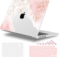 for MacBook Pro 16 inch Case 2021 2022 2023 2024 Release A3186 A3403 M4 A2991 M3 A2780 M2 A2485 M1 Pro/Max, Hard Shell Case with Screen Protector & Keyboard Cover, Watercolor Floral
