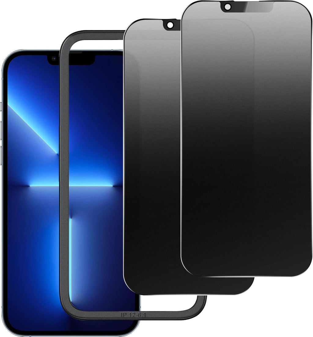 Matte Privacy Screen Protector for iPhone 13ProMax and iPhone 14Plus Screen Protector Anti-Glare, Anti-Spy Tempered Glass Film, Smooth and Responsive Touch Anti-Scratch Glass