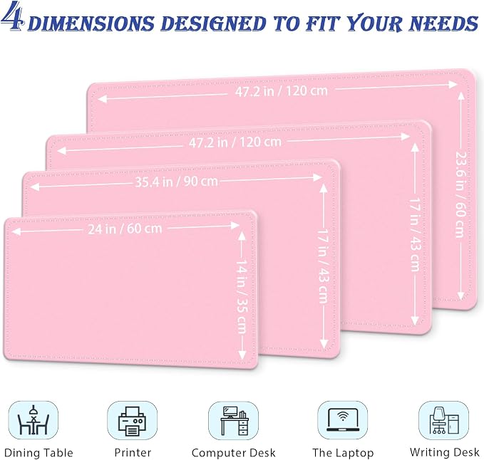 47.2" x 23.6" Large Desk Pad - Image 2