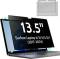 Nano 13.5 Inch Privacy Screen for Microsoft Surface Laptop 6/5/4/3/2/1, Removable Film Anti-Spy Filter Black Security Protector, Anti Glare Blue Light Shield Matte Screen Guard