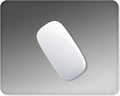 ITNRSIIET Mouse Pad Non-Slip Rubber Base Smooth Surface Stitched Edges Waterproof Durable Compatible with All Mice for Office & Gaming, Desk Accessory, 10.2x8.3x0.12 inch, Ash Gradient