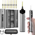 AM ARROWMAX Mini Electric Screwdriver & Drilling Adapter, 600RPM Precision Screwdriver | Mini Electric Drill 2 in 1 Tool Set, 70 Bit, 5 Torque Settings, Power Screwdriver for Phones Watch Laptops