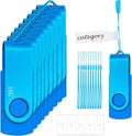USB Drive 16GB USB 2.0 Flash Drive 10 Pack Nicepicten Pendrive Swivel Thumb Zip Jump Flash Drives USB Memory Stick Thumbdrive Flashdrive Ideal for Home Office Shared Data Storage Blue 16GB