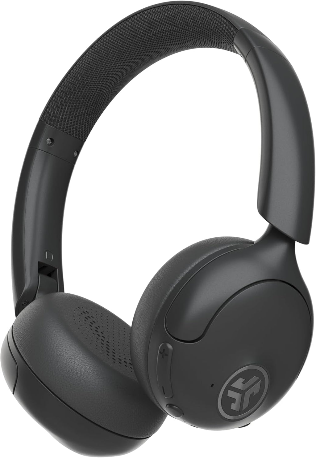 JLab Go Lux ANC Wireless Headphones, Graphite, Hybrid Active Noise Cancelling, Premium On-Ear Bluetooth Headset, Customizable Sound, Be Aware Mode, Cloud Foam Comfort, Multipoint Connection