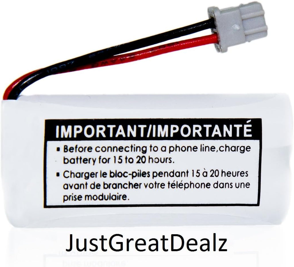 JustGreatDealz Battery BT-1021 BT1021 BBTG0798001 for Uniden Cordless Handset Telephones (2-Pack)