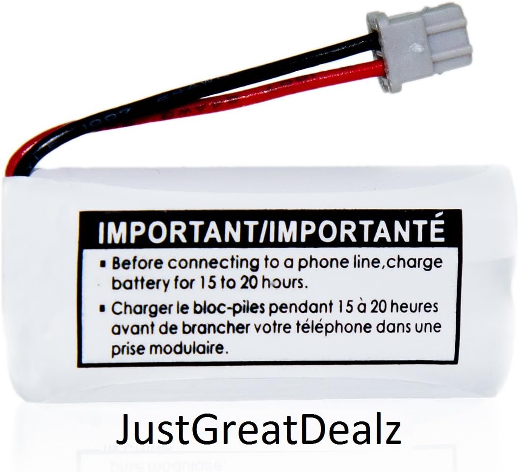 JustGreatDealz Battery BT-1021 BT1021 BBTG0798001 for Uniden Cordless Handset Telephones (2-Pack)