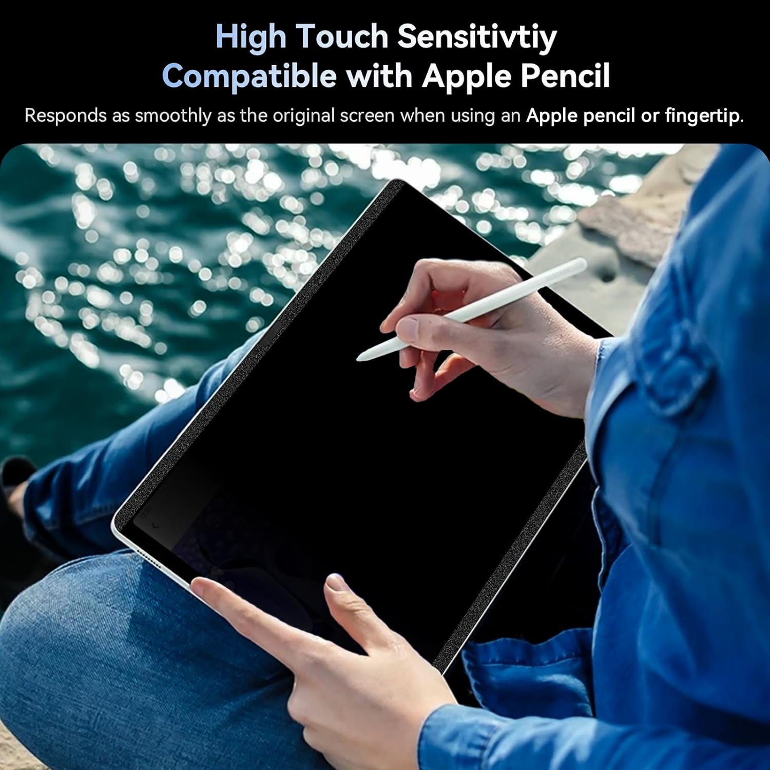 Magnetic Privacy Screen Protector for Samsung Galaxy Tab S9 Plus/Tab S9 FE+ Plus/S7 FE 5G / S8/S7 Plus 12.4 Inch Filter Anti Glare Blue Light Screen Removable Screen Protector,Anti-Spy,Bubble Free