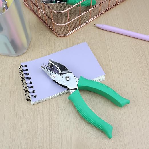 1/4 Inch Star Shaped Hole Puncher, Handheld Single Hole Paper Punch, One Hole - Image 5