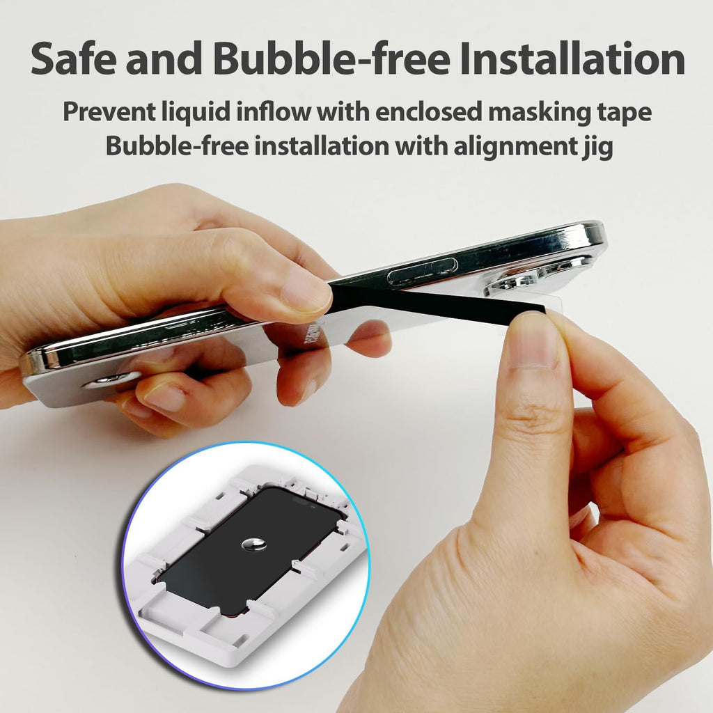 DOME GLASS Whitestone Screen Protector for iPhone 16 Series (iPhone 16)