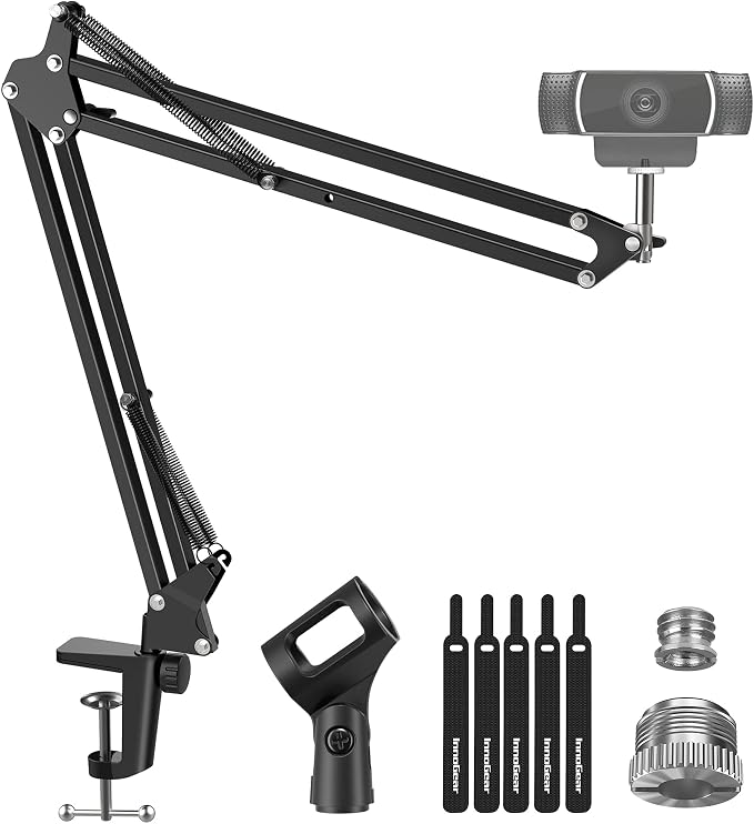 InnoGear Webcam Stand, Boom Arm Mount Stand by InnoGear