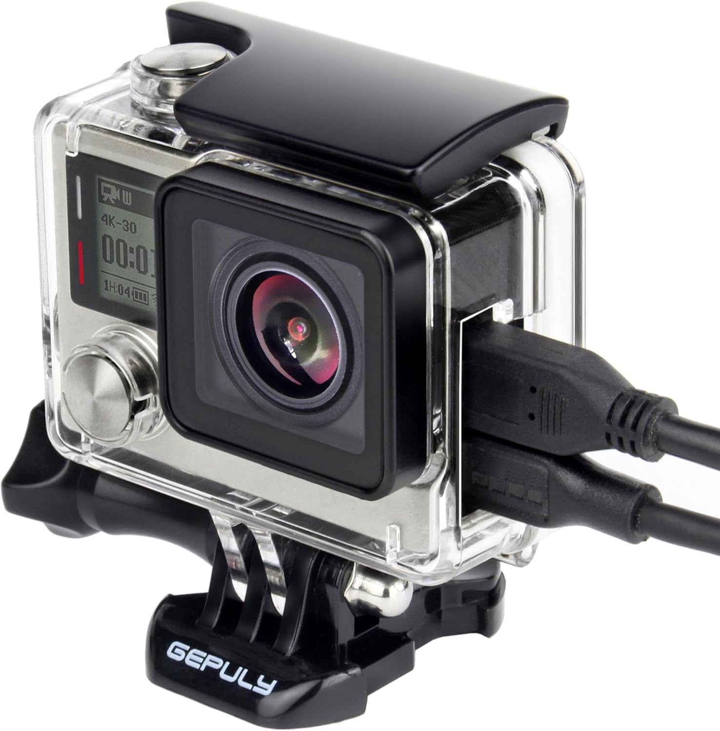 Skeleton Housing Case for GoPro Hero 4, Hero 3+, Hero 3 Action Camera Side Open Protective Housing Case with Skeleton Backdoor for Hero4 Black / Hero4 Silver / Hero3+ / Hero3