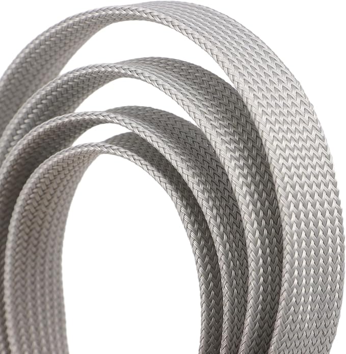 25ft PET Expandable Braided Cable Sleeve 1/6inch Pet Braided Cable Sleeve - Image 2