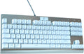 Granvela OUTEMU Brown Switches Mechanical Keyboard - 87-Key Tenkeyless | Rainbow LED Backlit | NKRO(N-Key Rollover) | Hot Swappable | Tenkeyless |Aluminium Panel -White