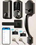 Veise VE06-H Smart Front Door Lock Set, App Control, Keyless Entry Deadbolt by Veise