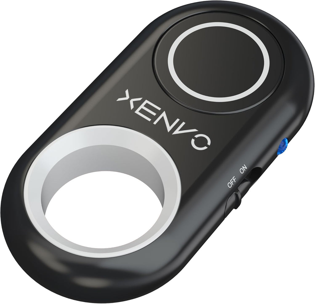 Shutterbug - Camera Shutter Remote Control - Bluetooth Wireless Selfie Button Clicker - Compatible with iPhone, iPad, Android, Samsung, and Google Pixel Cell Phones, Smartphones and Tablets