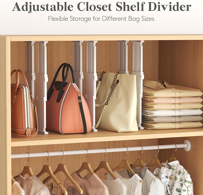 Lifewit 4 Pack 5" High Drawer Dividers - Image 12