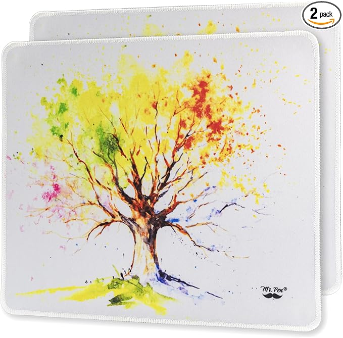 Mr. Pen- Mouse Pad, 12.5"x 10.5", 2 Pack, Eternal Seasons | Laptop and Computer by MrPen