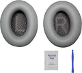 Replacement Ear Pads - Compatible with QuietComfort 35 & QC35 ii Headphones,Soft Protein Leather, Premium Noise Cancelling Earpads, Durable & Comfortable Ear Cushions (QC 35-Gray)