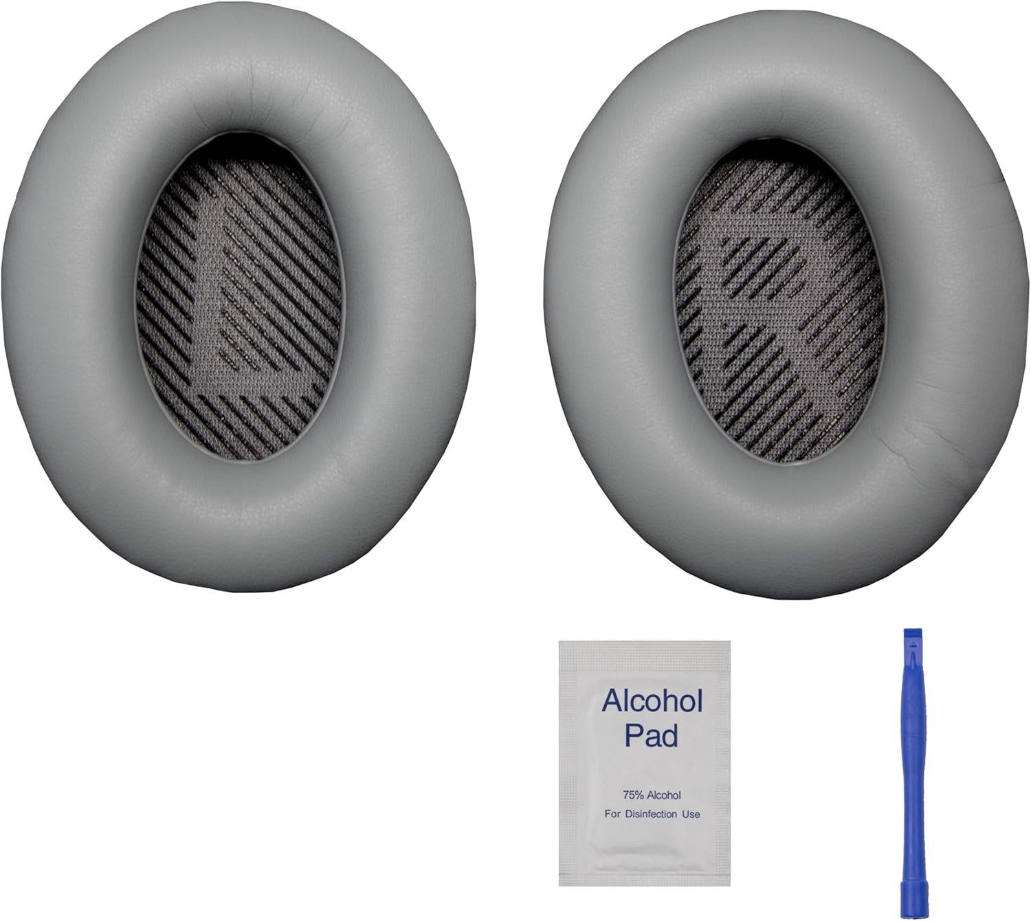 Replacement Ear Pads - Compatible with QuietComfort 35 & QC35 ii Headphones,Soft Protein Leather, Premium Noise Cancelling Earpads, Durable & Comfortable Ear Cushions (QC 35-Gray)