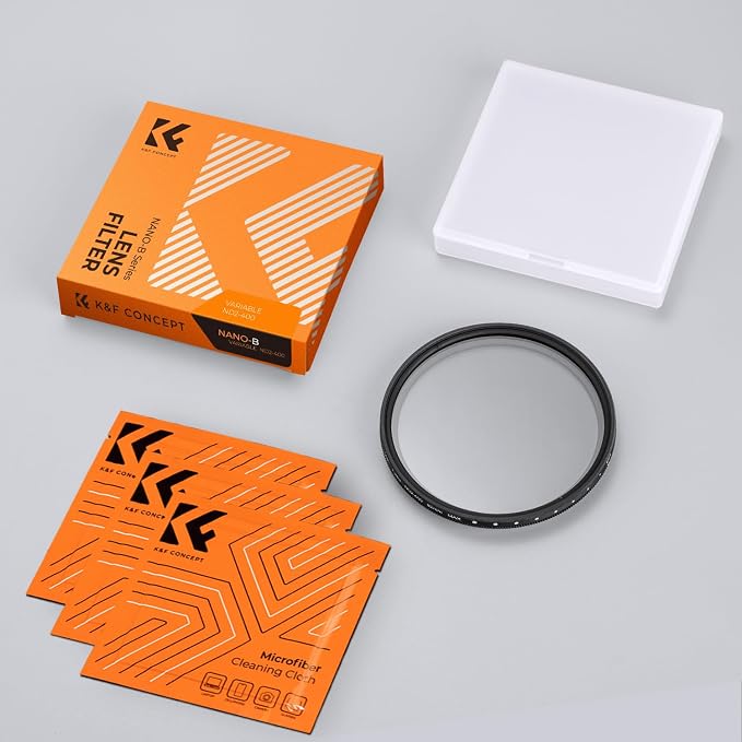 K&F CONCEPT 82mm Variable ND2-ND400 ND Lens Filter - Image 8