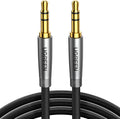 UGREEN 3.5mm Audio Cable Nylon Braided Aux Cord Male to Male Stereo Hi-Fi Sound for Headphones Car Home Stereos Speakers Tablets Compatible with iPhone iPad iPod Echo More 6FT