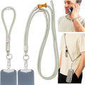 Pulpo 2-in-1 Cell Phone Wrist Strap and Lanyard Sage - Anti Theft Phone Lanyard for Men & Women, Wrist Straps for Phones, Lanyards for Smartphones, Adjustable Cellphone Leash & Safety Strap Tether