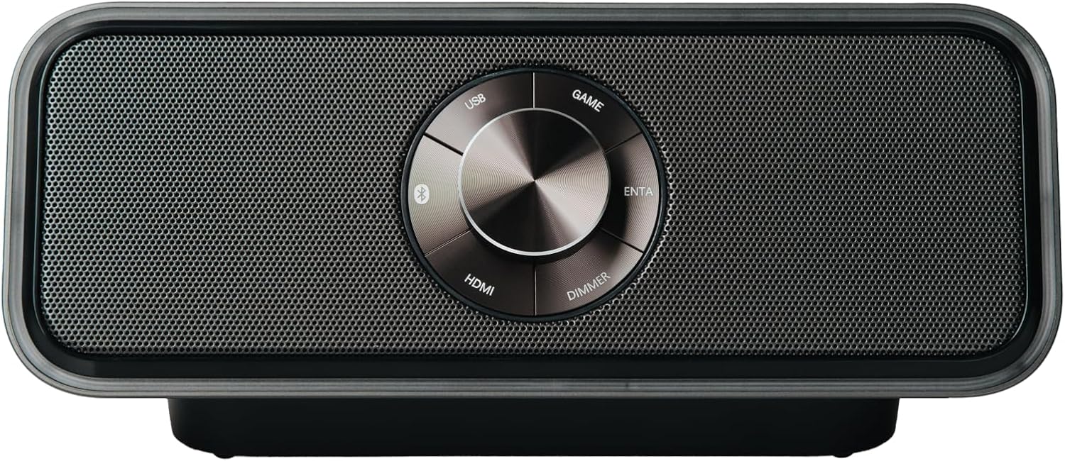 PIONEER,Desktop Gaming Speaker,Sound TECTOR,Compact Front Speaker with LED Sound Sensing Meter,PC,PS5/PS4,Switch,USB, HDMI, Bluetooth,Speakers 5.1ch/7.1ch Surround, TQ-FG3000