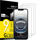 NEW'C 3 Pack Designed for iPhone 16e Screen Protector (6.1 inches),Enhanced Tempered Glass Protection,Case Friendly Scratch-proof, Bubble Free, Ultra Resistant