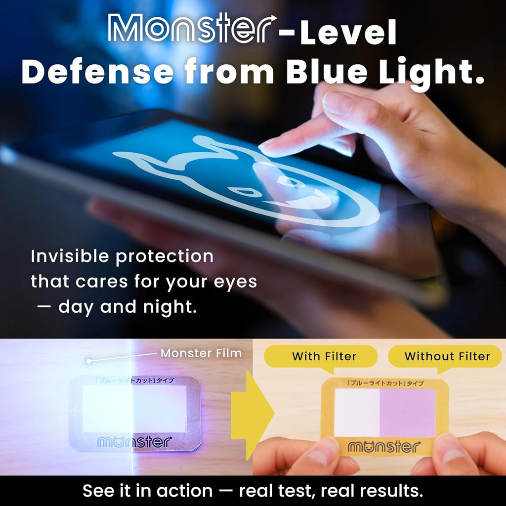BELLEMOND Tempered Glass Screen Protector for Galaxy Tab S10 FE / S9 FE / S9 / S8 / S7 (10.9”/11”) | Blue Light Cut | EZ Guide Kit for Flawless Install | 10H | 1 Pack | Designed in Japan