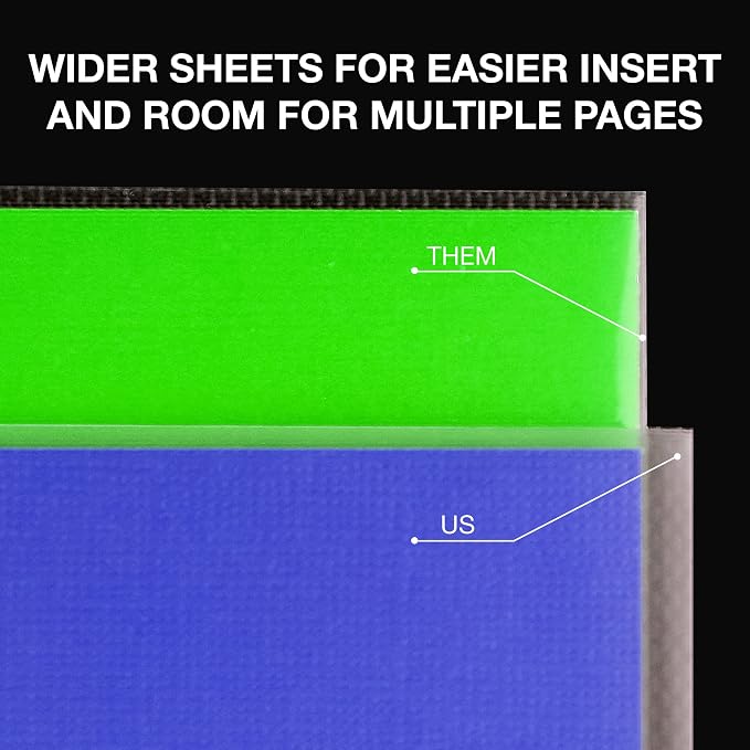 Samsill Sheet Protectors, 8.5x11 Inch Page Protectors - Image 8