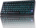 Hyekit x MCHOSE Jet 75 75% Wired Magnetic Switch Mechanical Gaming Keyboard, Rapid Trigger Hall Effect Keyboard, Hyper-Fast Adjustable Actuation, 8K Hz Polling Rate, RGB HotSwap, for PC/Mac, Black
